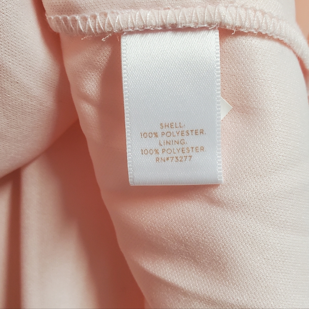 LC Lauren ConradWomen's Pink Textured Blouse SizeL - Picture 3 of 8